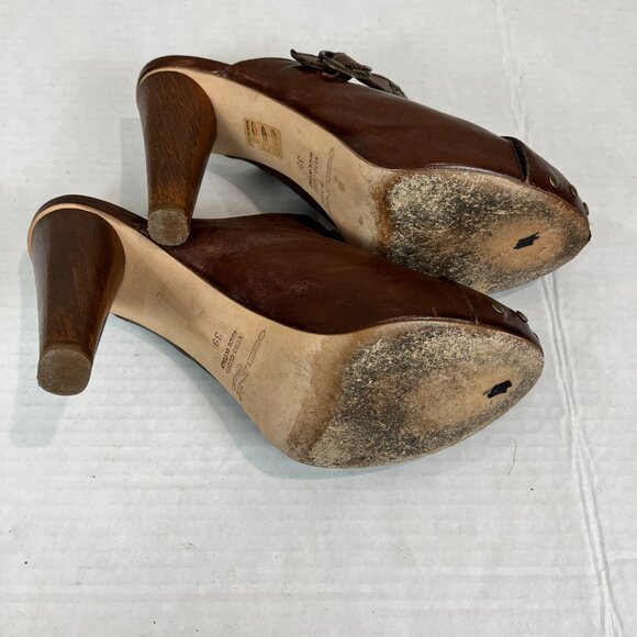 Women's Obeline Heeled Peep toe Pump Size EU 39, US 9 - Picture 7 of 8